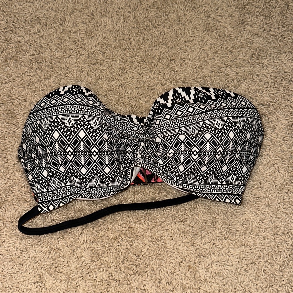 Bandeau swim top
